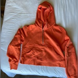 Scuba Oversized Half Zip Hoodie
